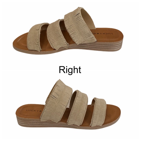 Lucky Brand Fringe Sandals - Picture 6 of 6